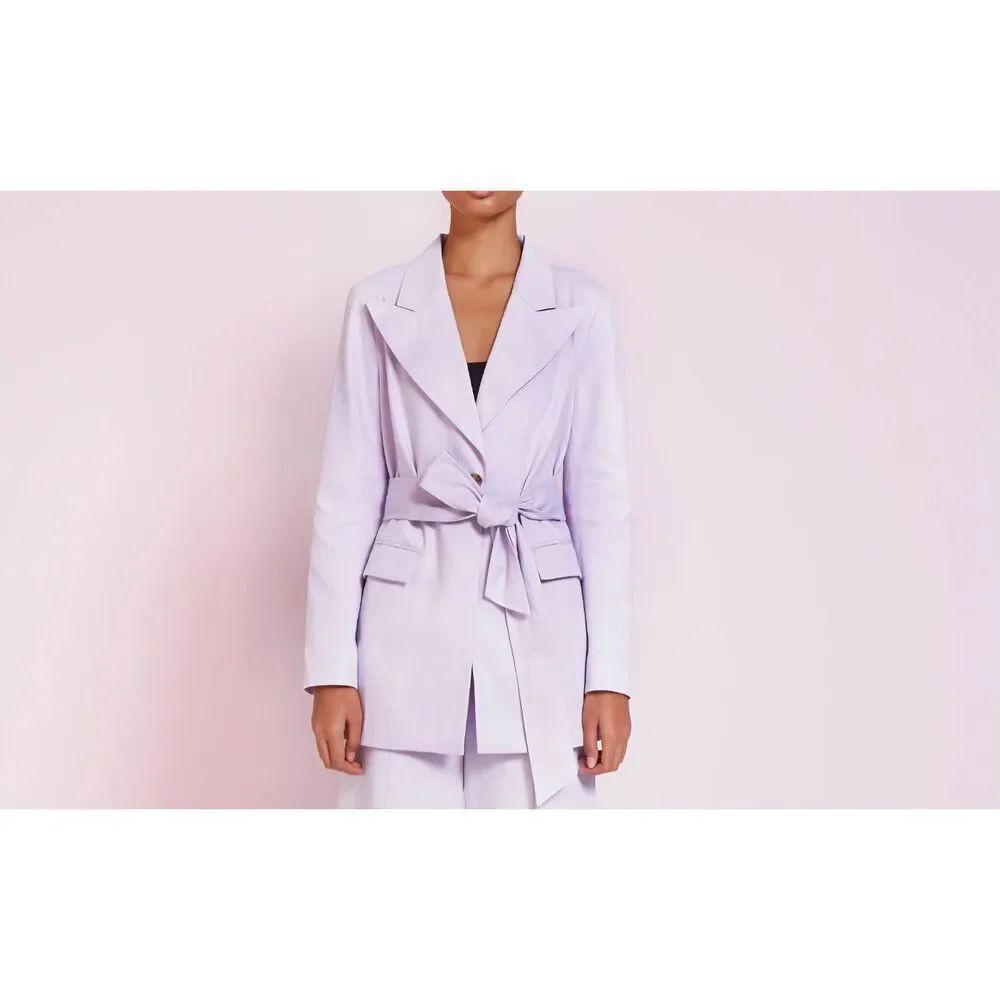 NWT Magali Pascal andy blazer in lavender sz Medium
